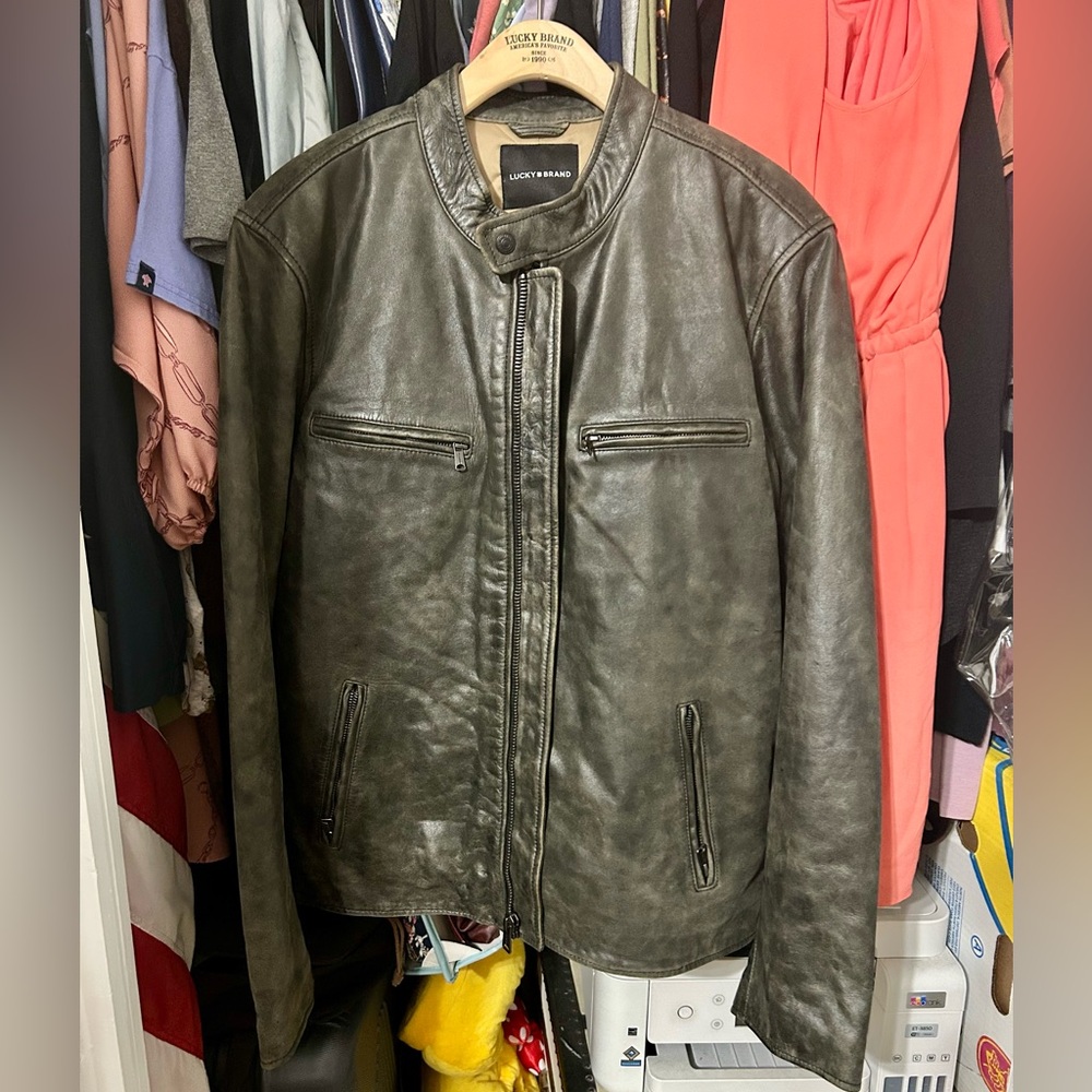 Lucky Brand Leather Jacket